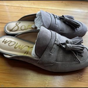 Tassel slide suede Slip-on loafer